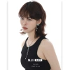 Original blue zircon butterfly tassel earrings for women, unique and exquisite, niche design, high-end feel, 925 silver needle earrings details Picture